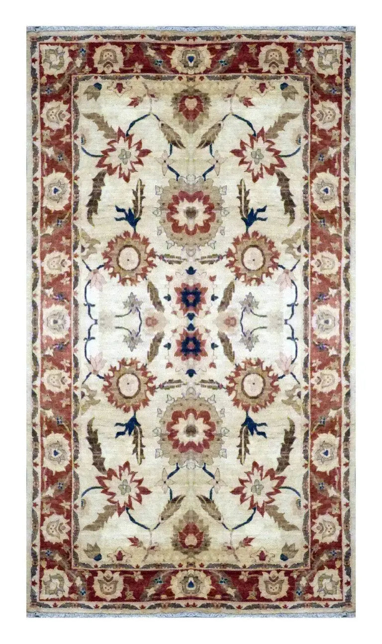 One Of The Kind Afghani Khotan Rug 7'5" x 2'3"